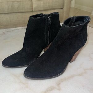 Dolce Vita black suede booties